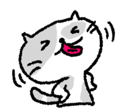Ha-Ha Cat sticker #8820910