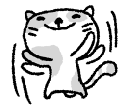 Ha-Ha Cat sticker #8820914