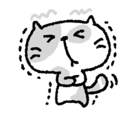 Ha-Ha Cat sticker #8820919