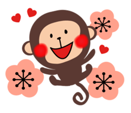 Large letters Sticker(Happy New Year) sticker #8820956