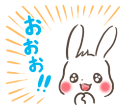 mild-Rabbit sticker #8821250