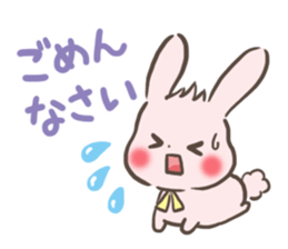 mild-Rabbit sticker #8821253