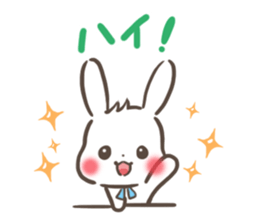 mild-Rabbit sticker #8821258
