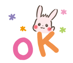 mild-Rabbit sticker #8821259