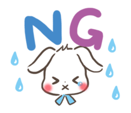 mild-Rabbit sticker #8821260