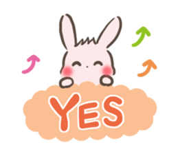 mild-Rabbit sticker #8821261