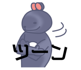 I began the costume of the bear sticker #8821663