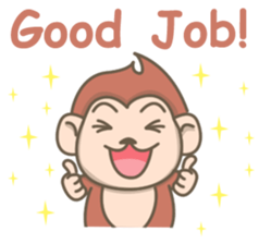 Jolly Monkey sticker #8821810