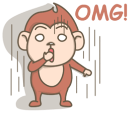 Jolly Monkey sticker #8821812
