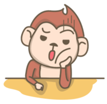 Jolly Monkey sticker #8821816