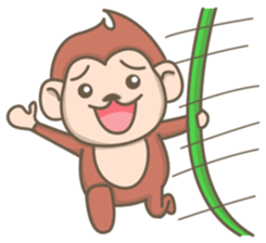 Jolly Monkey sticker #8821817