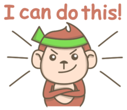 Jolly Monkey sticker #8821819