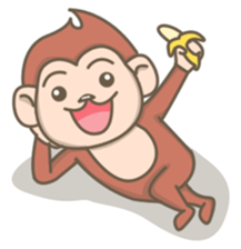 Jolly Monkey sticker #8821824
