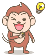 Jolly Monkey sticker #8821827