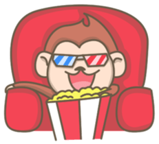 Jolly Monkey sticker #8821828