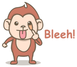 Jolly Monkey sticker #8821831