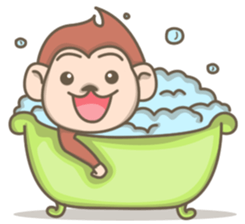 Jolly Monkey sticker #8821832