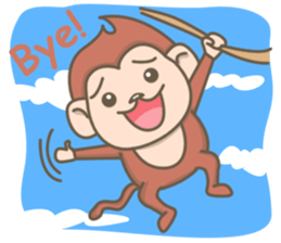 Jolly Monkey sticker #8821833