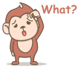 Jolly Monkey sticker #8821839