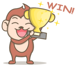 Jolly Monkey sticker #8821841