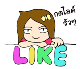 Taewzy : The sassy girl sticker #8821986