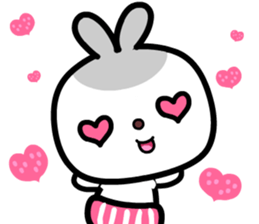 I love Pipi rabbit sticker #8822187