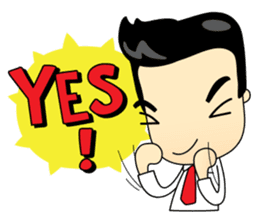 Kru Somchai : Super Teacher sticker #8822710