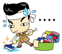 Kru Somchai : Super Teacher sticker #8822717