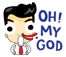 Kru Somchai : Super Teacher sticker #8822720