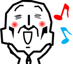 Surreal grandpa3 sticker #8822728