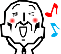 Surreal grandpa3 sticker #8822728