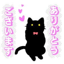 Life of the black cat sticker #8822764