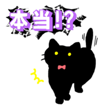 Life of the black cat sticker #8822769