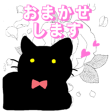 Life of the black cat sticker #8822784