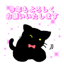 Life of the black cat sticker #8822788