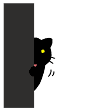 Life of the black cat sticker #8822794