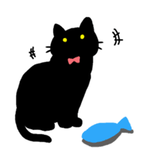 Life of the black cat sticker #8822799
