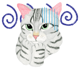 American Shorthair Sticker sticker #8823142
