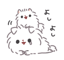 Pomeranian Mochi 7 sticker #8823413