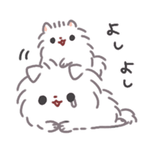 Pomeranian Mochi 7 sticker #8823413