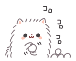 Pomeranian Mochi 7 sticker #8823420