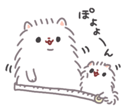 Pomeranian Mochi 7 sticker #8823432