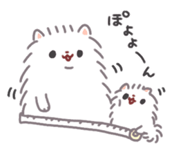 Pomeranian Mochi 7 sticker #8823432