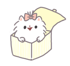 Pomeranian Mochi 7 sticker #8823437