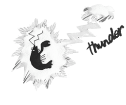 monochrome crawfish sticker #8823853