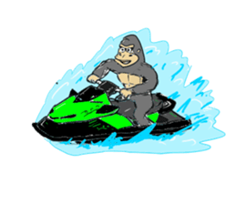 Gorio Mr. Gorilla ver.2 sticker #8823891