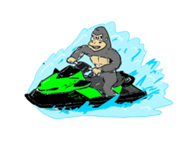 Gorio Mr. Gorilla ver.2 sticker #8823891