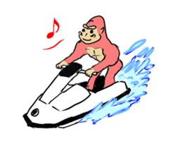 Gorio Mr. Gorilla ver.2 sticker #8823897