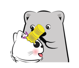 Cat-ty & Bear-ry 2 sticker #8823992