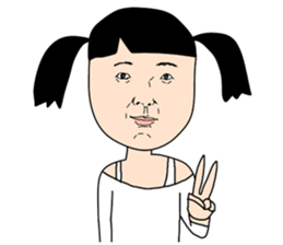 cute girls!! sticker #8824006